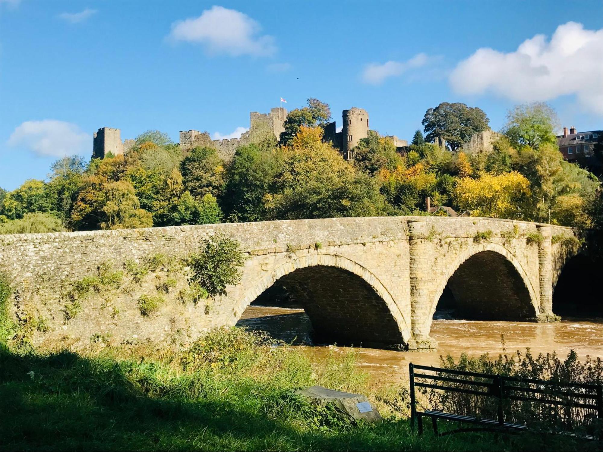 Flower Cottage By Ludlow Castle With Onsite Parking Buitenkant foto